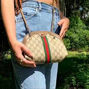 Vintage Gucci monogram crossbody
